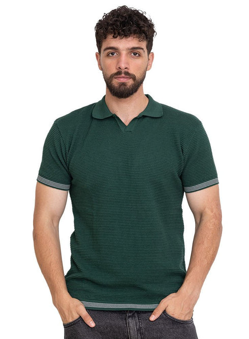 Cactus Design 27 - F - Polo Neck T-Shirt - Khotwh